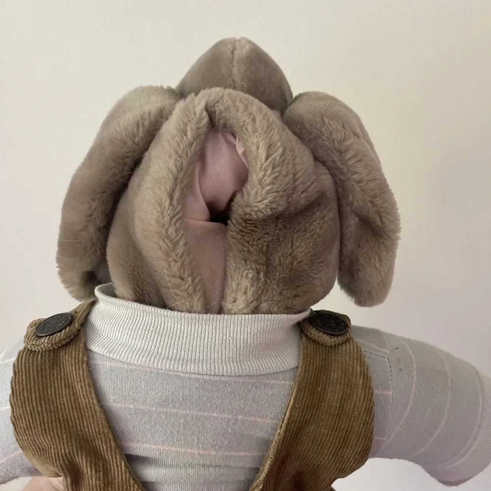 Vintage 1981 Wrinkles Dog Hand Puppet Plush 15‎ Inch Ganzbros